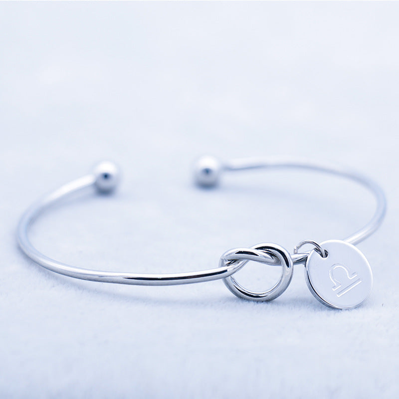 Twelve Constellation Couple Bracelet