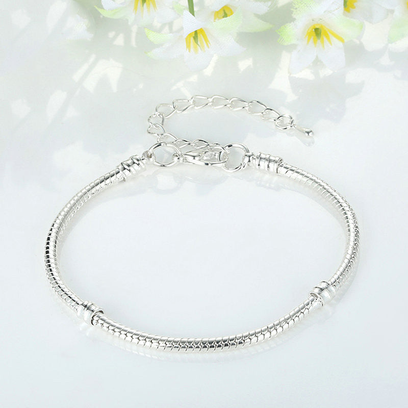 Diy Chain Round Snake Bone Bracelet Basic Chain