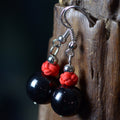 Ethnic style retro earrings