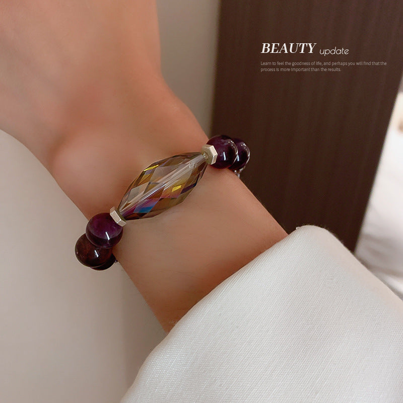 Ethnic Style,  Irregular Retro Crystal Bracelet