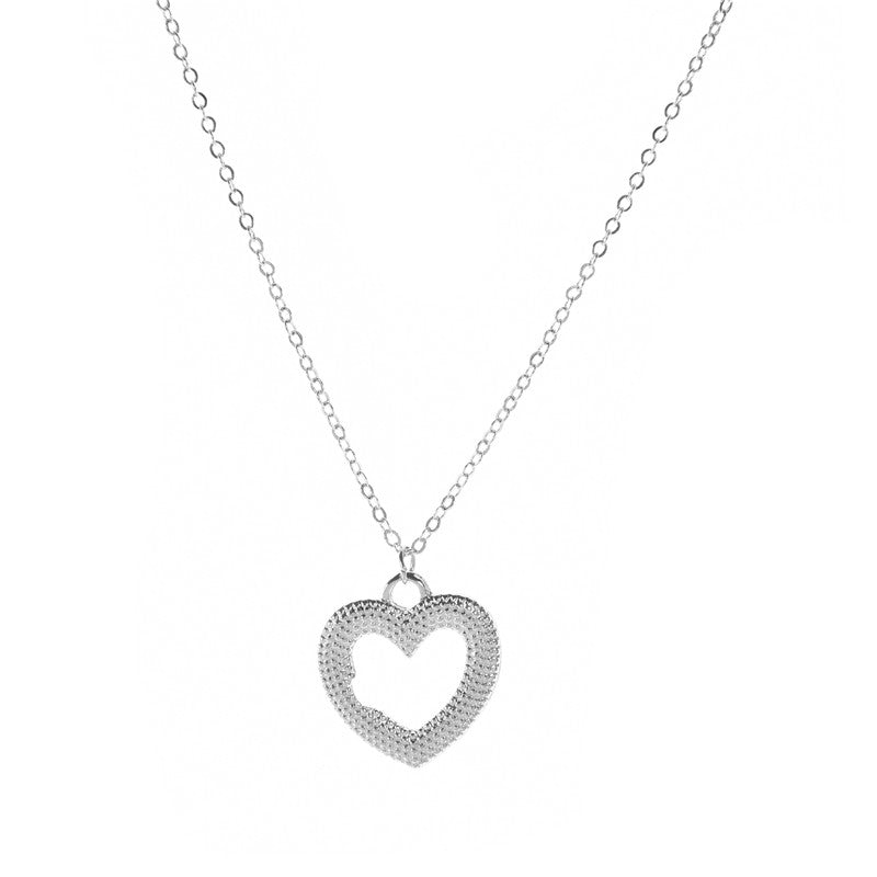 European And American Personality Cold Wind Fashion Hollow Heart Necklace