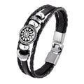 Men's all-match leather bracelet