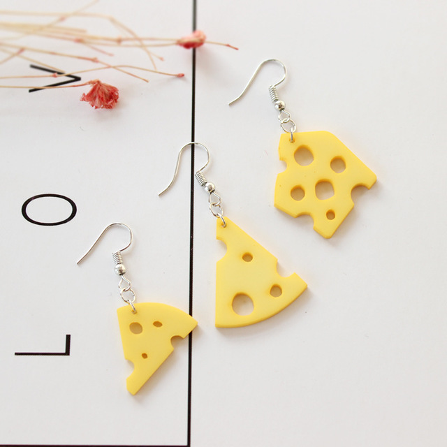 Cheese Drop Earrings