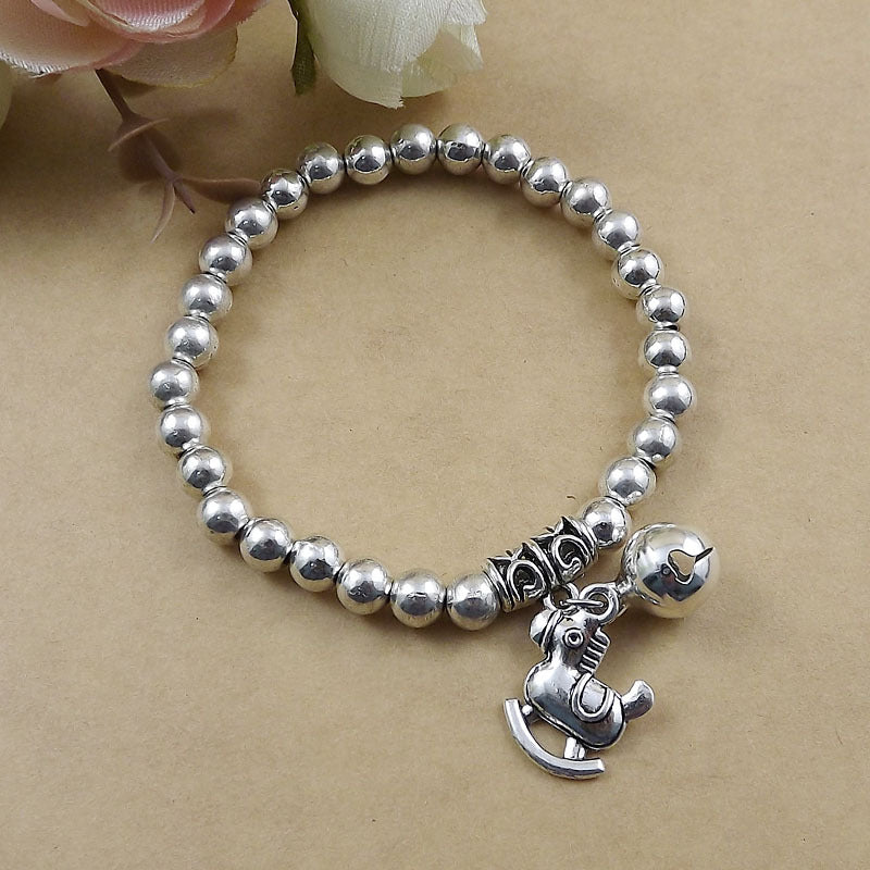 Ethnic Style,  New Silver Tibetan Bracelet