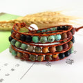 Bohemian natural woven bracelet