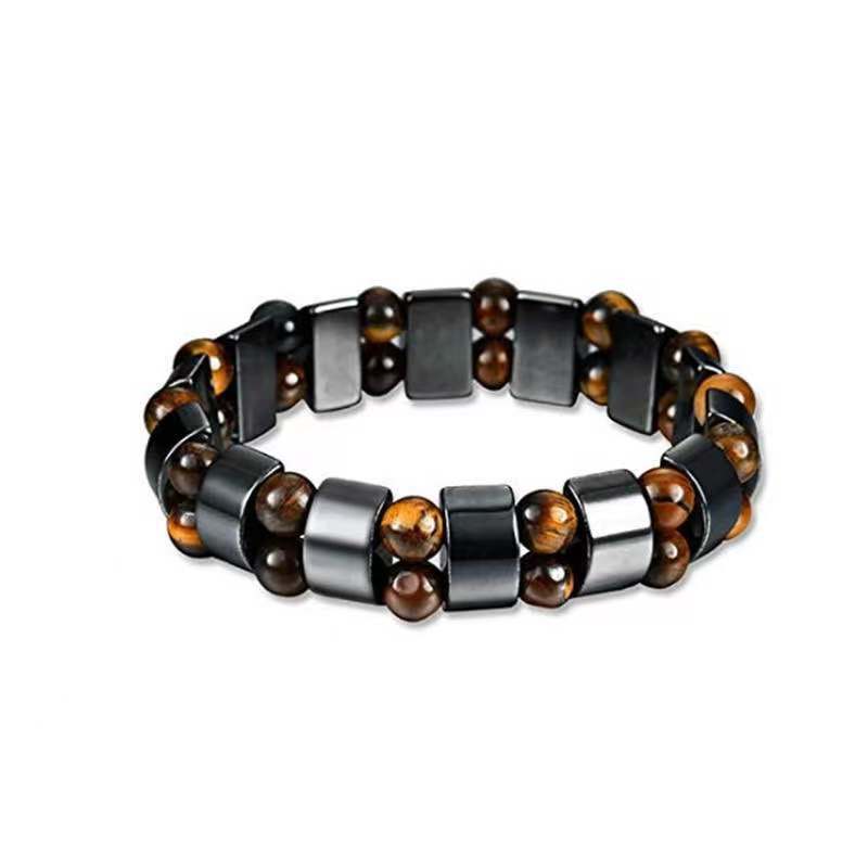 Personality Black Gall Eye Stone Tiger Stone Exquisite Bracelet Magnetic