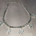 Butterfly Pendant Anklet