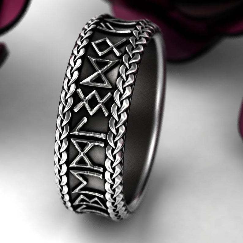 Source Jewelry Vintage Braided Character Ring