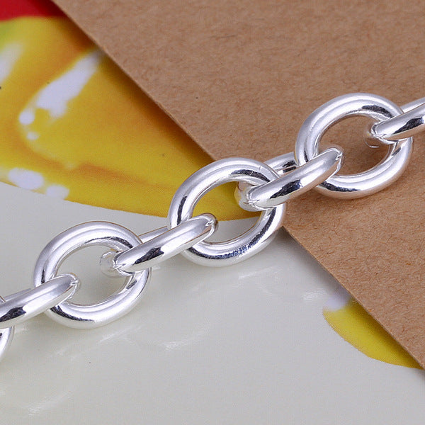Korean version silver-plated bracelet