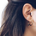 Pentagram ear stud