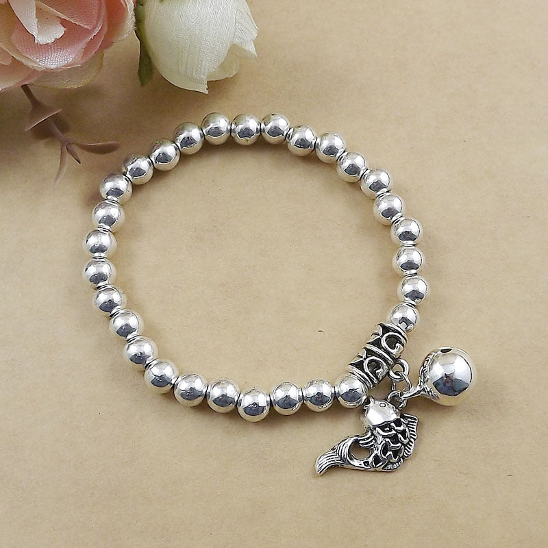 Ethnic Style,  New Silver Tibetan Bracelet