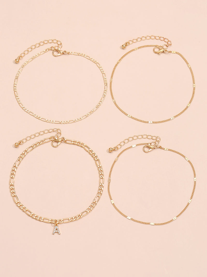 Fashion Simple And Irregular All-match Anklet