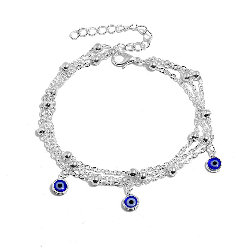 Fashion Jewelry Simple Eye Anklet