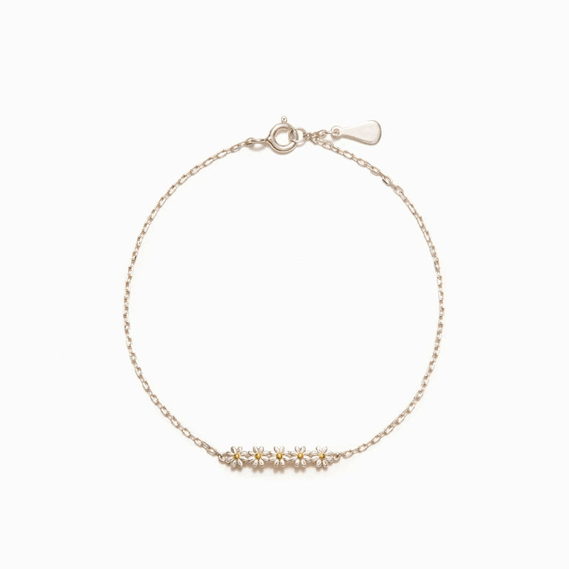 Women's Daisy Flower Bracelet