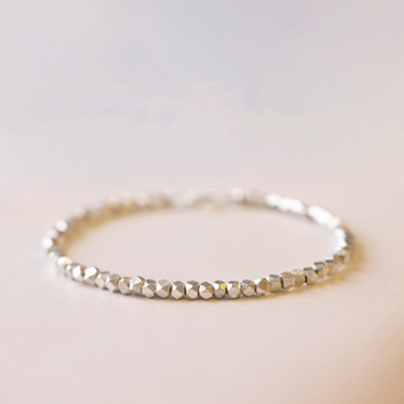 Female Niche S925 Silver Simple And Generous Bracelet