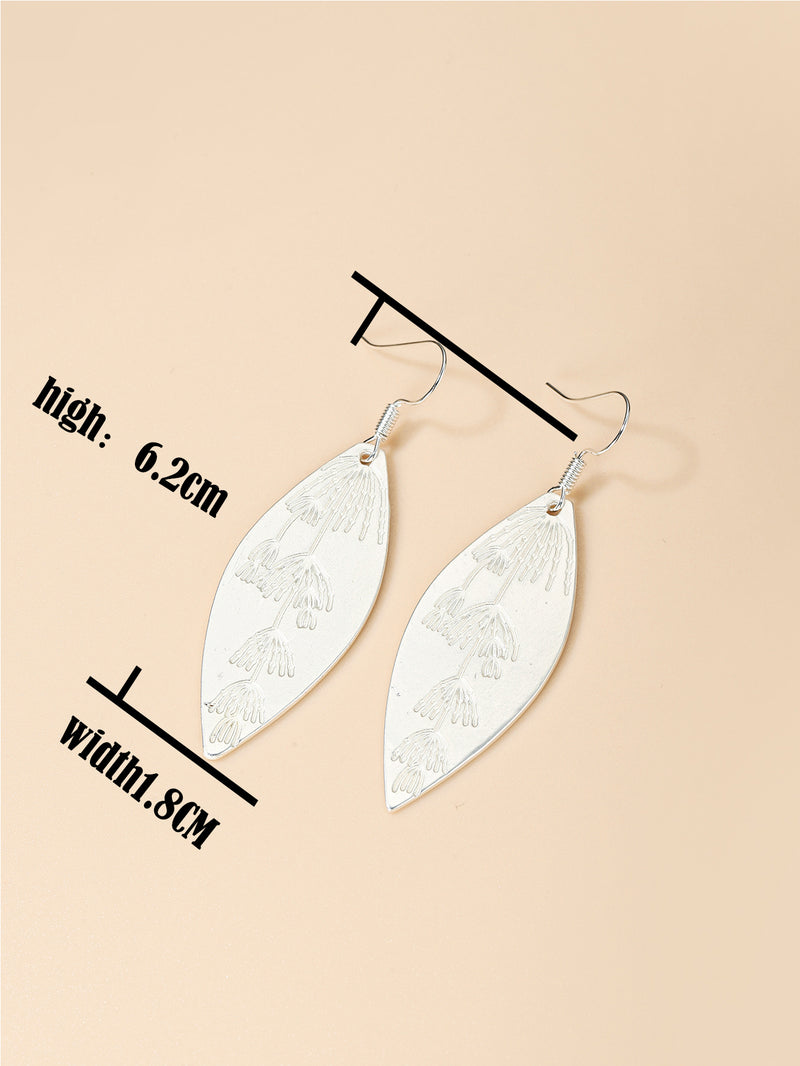 Personalized Solid Color Dual-use Short Earrings