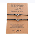 Friendship Is A Knot Card Bracelet