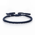 Ethnic Style,  Hand-woven Red Knots Rope Bracelet