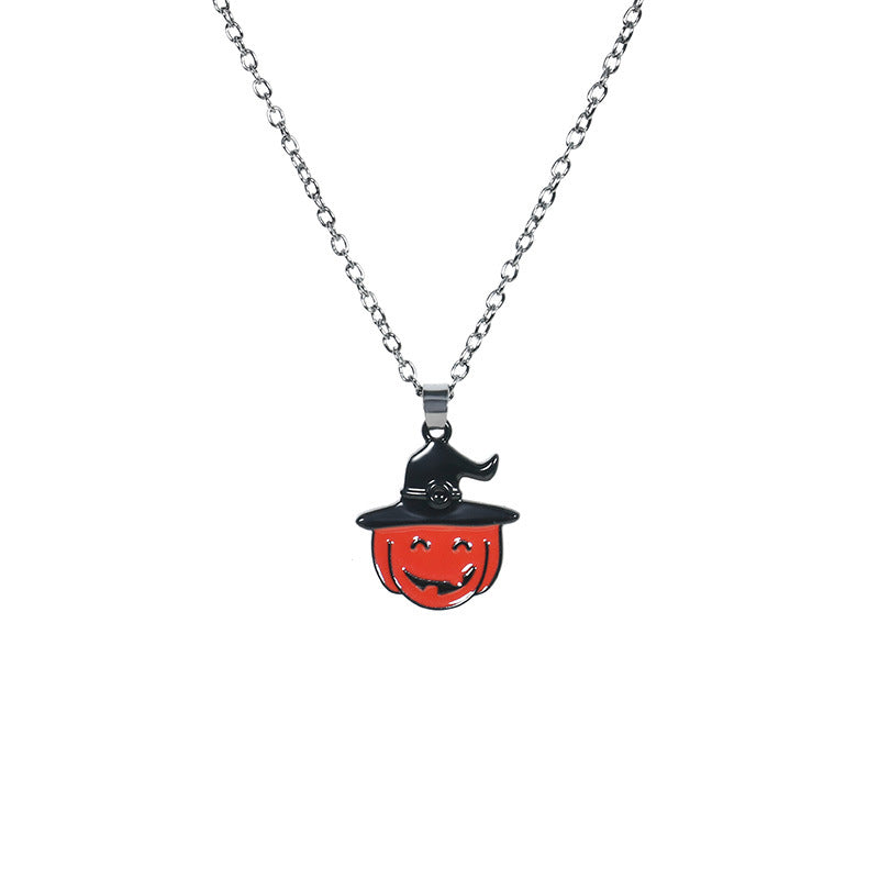 Ghost Halloween Costume Accessories Jewelry Long Necklace