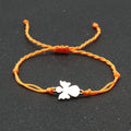 Stainless Steel Little Angel Bracelet Hand Woven Simple Adjustable