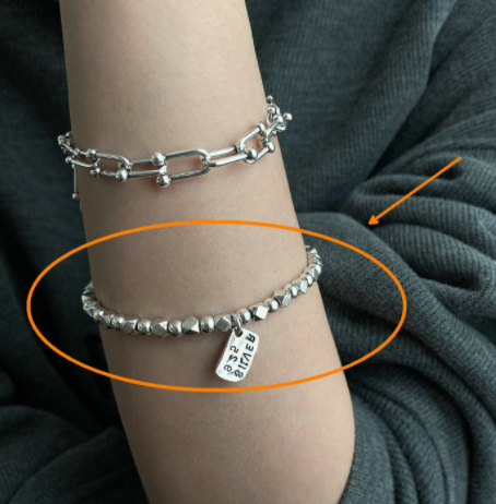 Korean Ins Simple Irregular Chain Girlfriends Bracelet