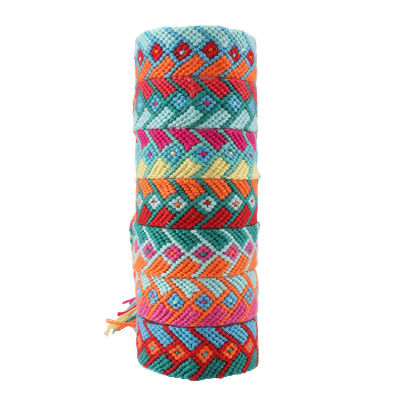 Embroidered thread umbrella woven Bracelet