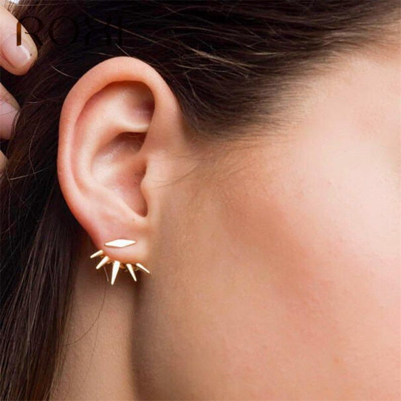 European and American finger stud earrings