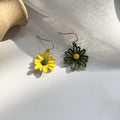 Korean temperament simple female forest earrings