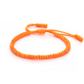 Ethnic Style,  Hand-woven Red Knots Rope Bracelet