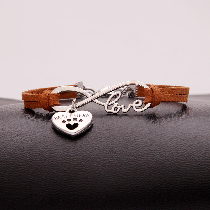 Hand-woven vintage bracelet