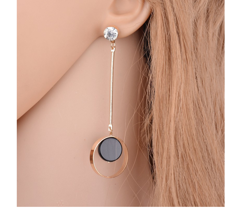 Grounded Drop Earrings