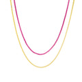 Ladies Personality Creative Colorful Multilayer Necklace