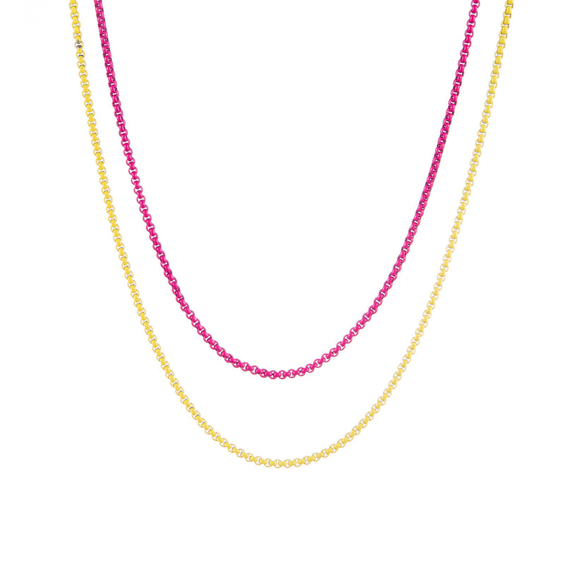 Ladies Personality Creative Colorful Multilayer Necklace