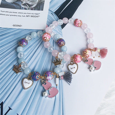 Cat Crown Tassel Multi-Element Beads