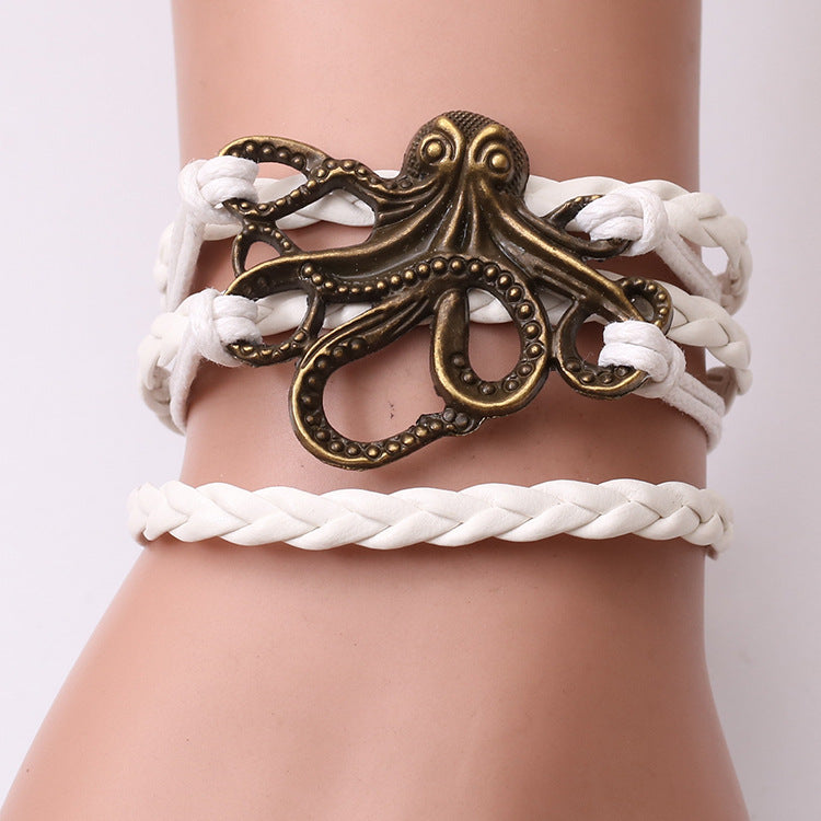 Norse Mythology Kraken Retro Style Bracelet