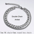 Women's Titanium Steel Chain Anklet