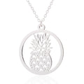 Personalized Retro Pineapple Clavicle Chain