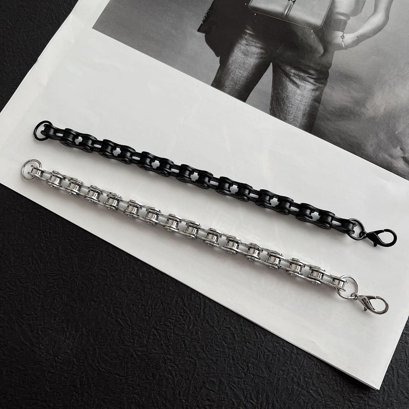 Tide Brand Thickness Bicycle Chain Bracelet Men And Women Personality