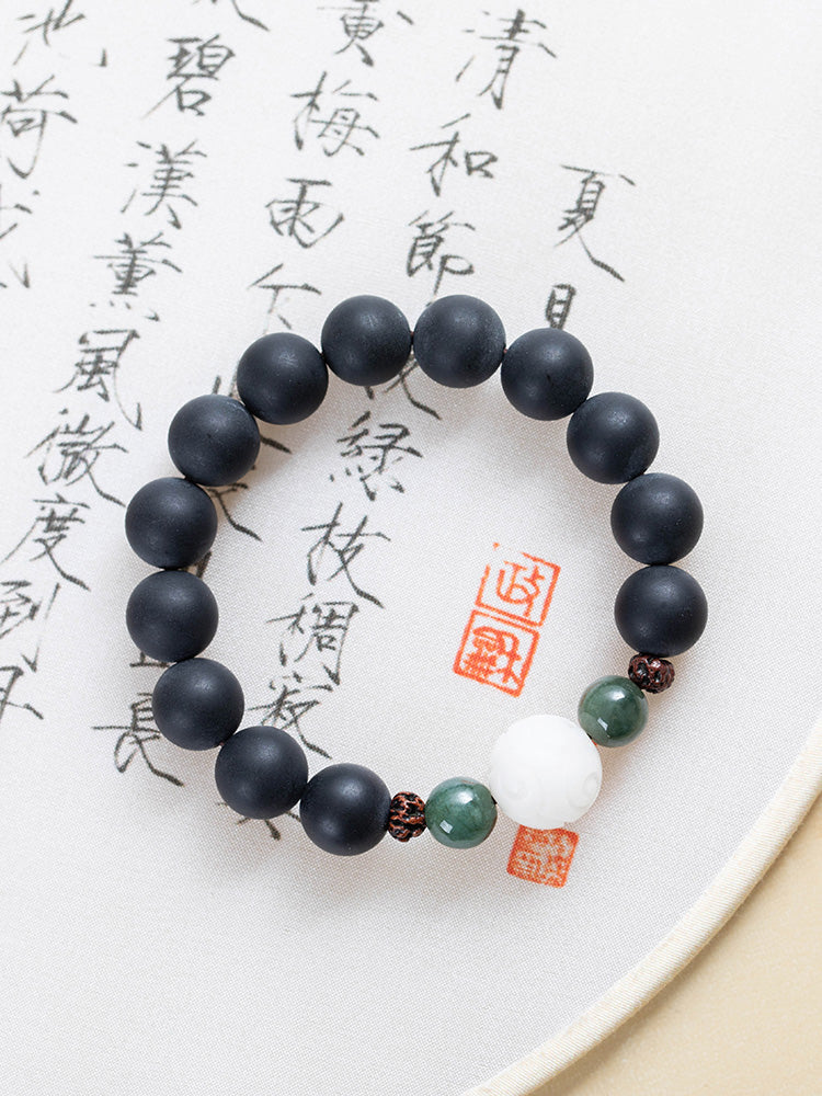 Original Medicine Bodhi Root Tianyizi Buddha Bead Bracelet