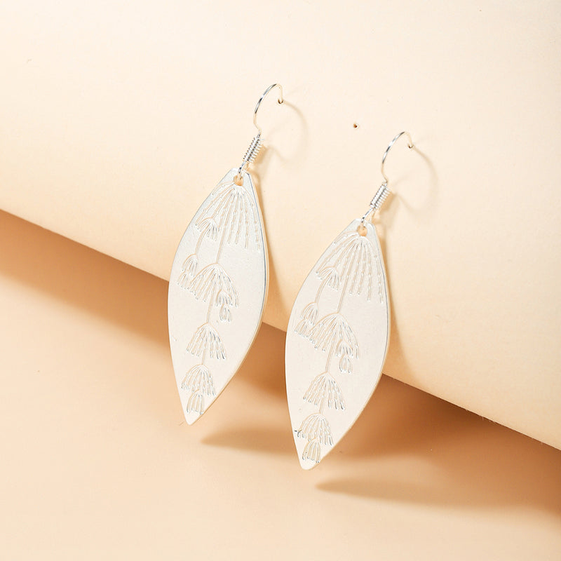 Personalized Solid Color Dual-use Short Earrings