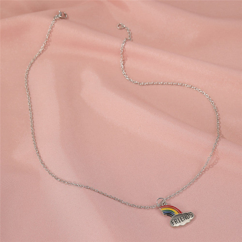 Stitching Necklace Personality Cloud Clavicle Chain