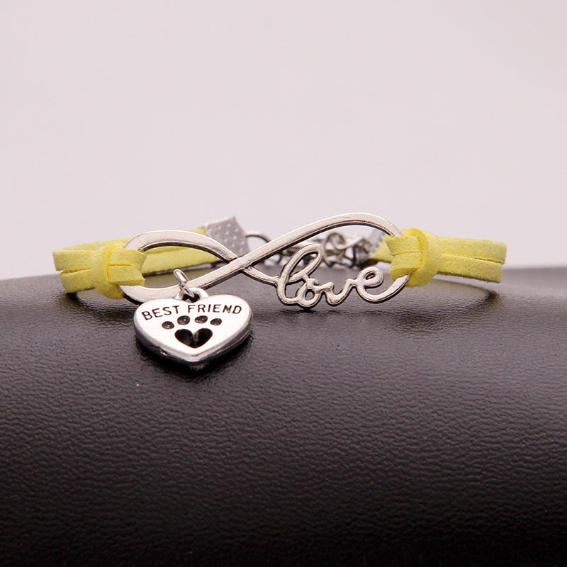 Hand-woven vintage bracelet