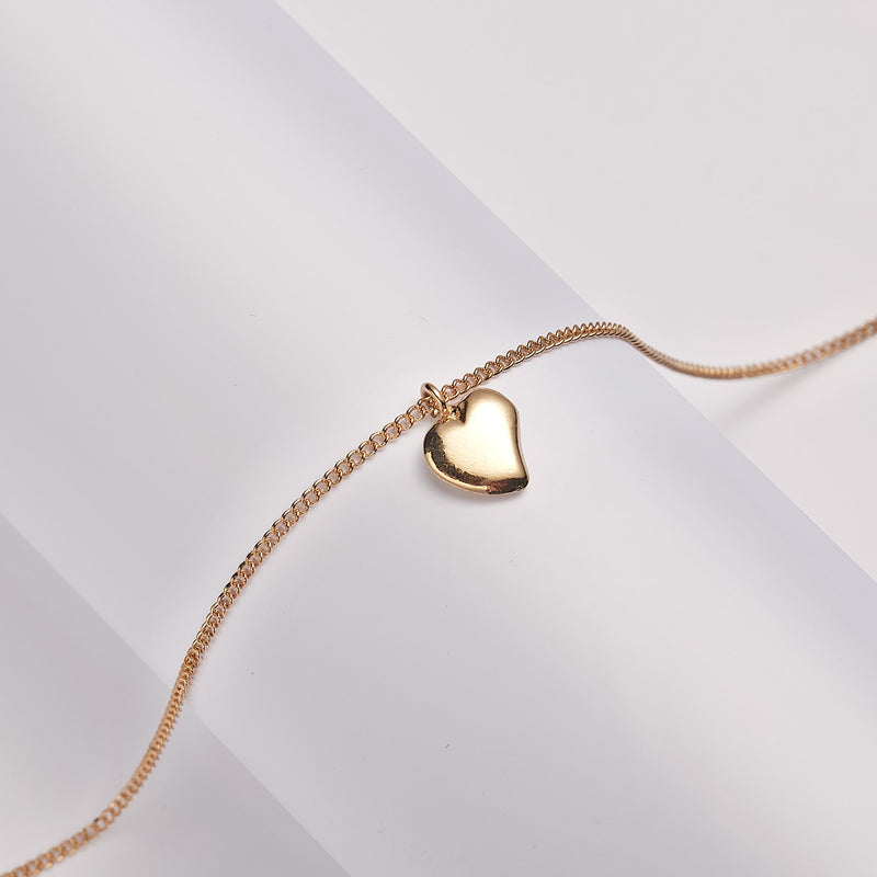 Women's Fashion Paper Card Love Alloy Necklace