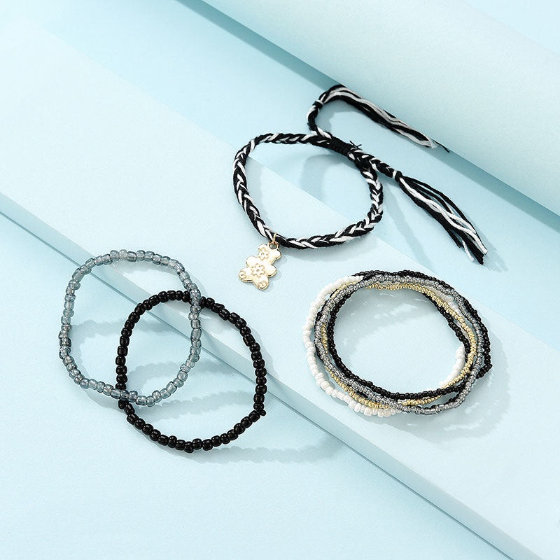 Personalized Solid Color Short Bracelet For Dual-Use