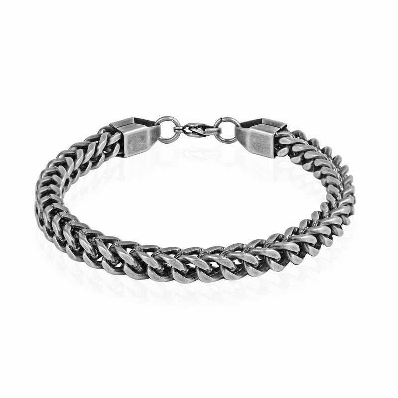 Stainless steel men's bracelet
