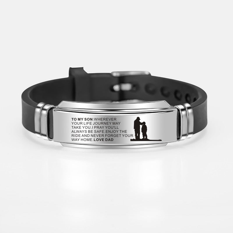 New family warm silicone bracelet