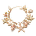 Tidal Ocean Starfish Shell Bracelet