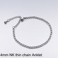 Women's Titanium Steel Chain Anklet