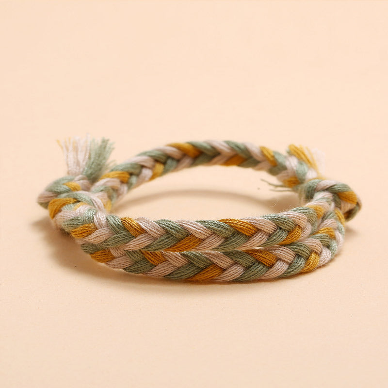 Temperament Fashion And Popular Geometric Woven Jewelry