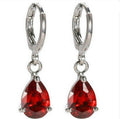 European And American Fashion Inlaid Zircon Earrings